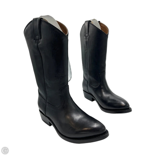 Frye Designer Boots in Black, Size 7.5