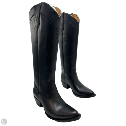 Frye Designer Boots in Black, Size 8.5