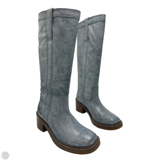 Frye Designer Boots in Blue, Size 7.5