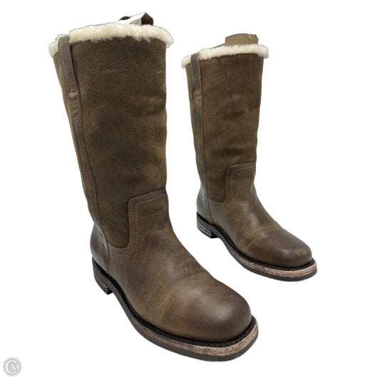 Frye Designer Boots in Brown, Size 7