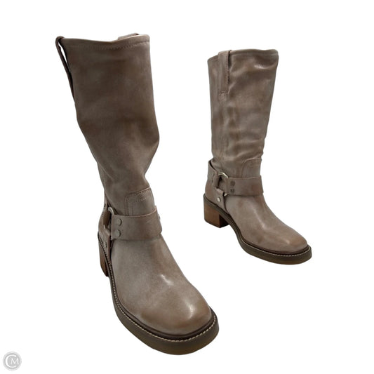 New! Frye Kate Harness Designer Boots in Pink, Size 8.5
