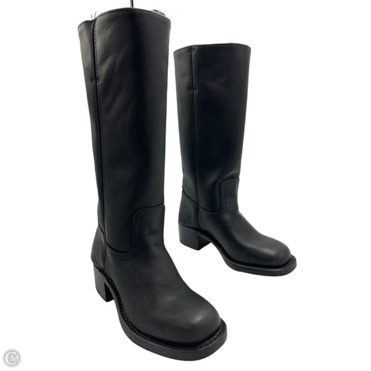 New! Frye Campus 14L Designer Boots in Black, Size 6.5
