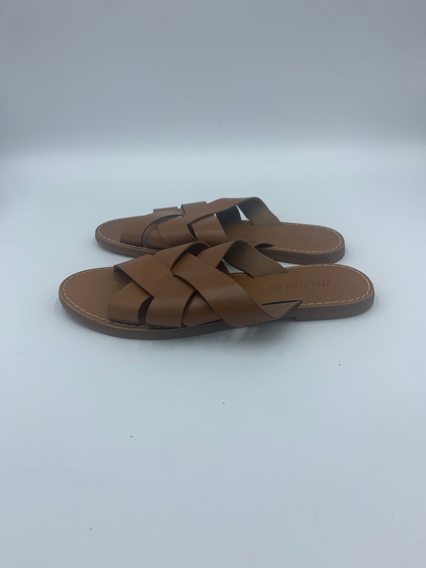 Brown Sandals Flats Madewell, Size 7.5