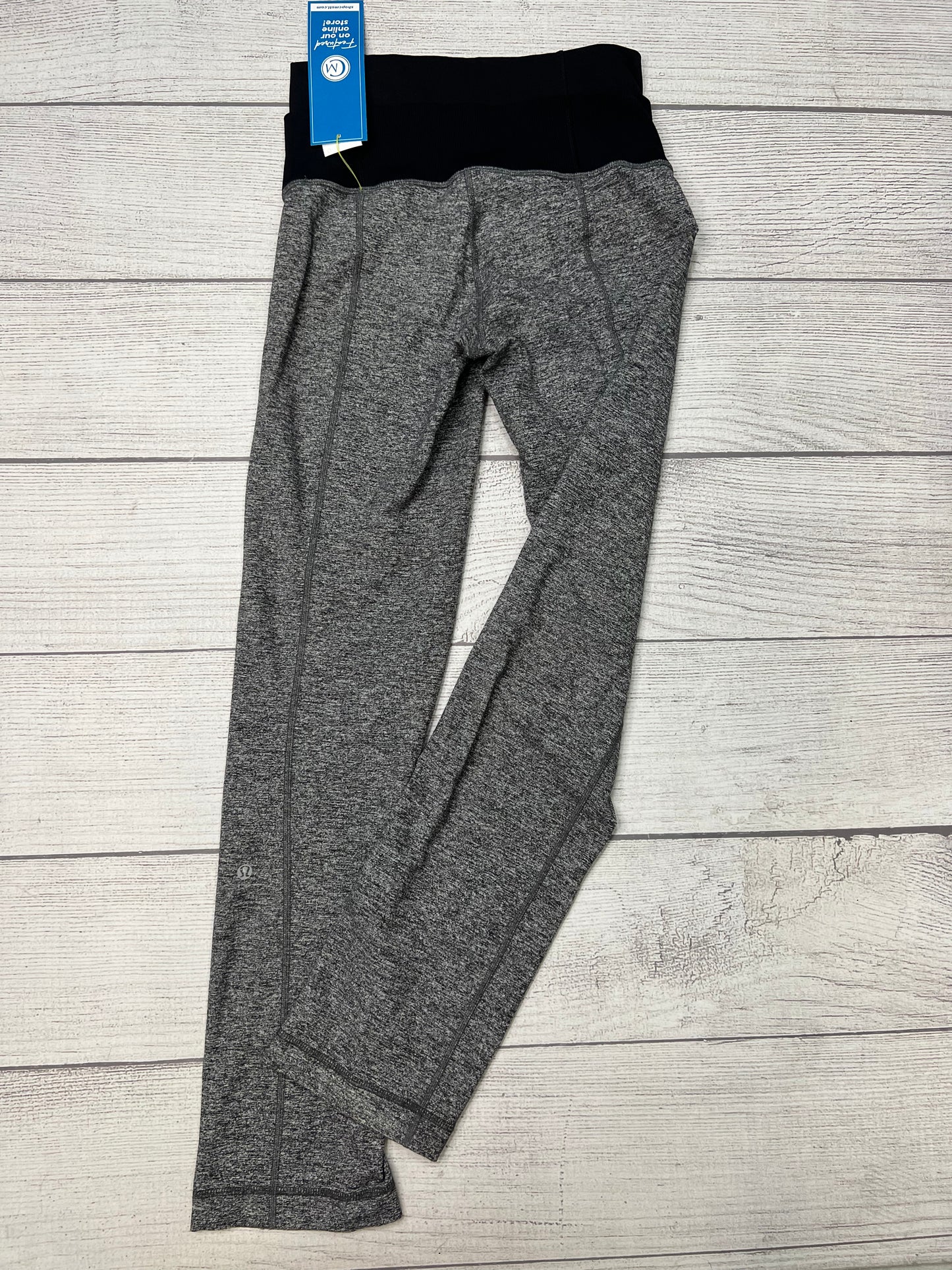 Athletic Leggings By Lululemon In Grey, Size: 6