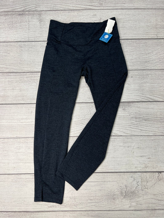 Athletic Leggings By Athleta In Blue Black, Size: S