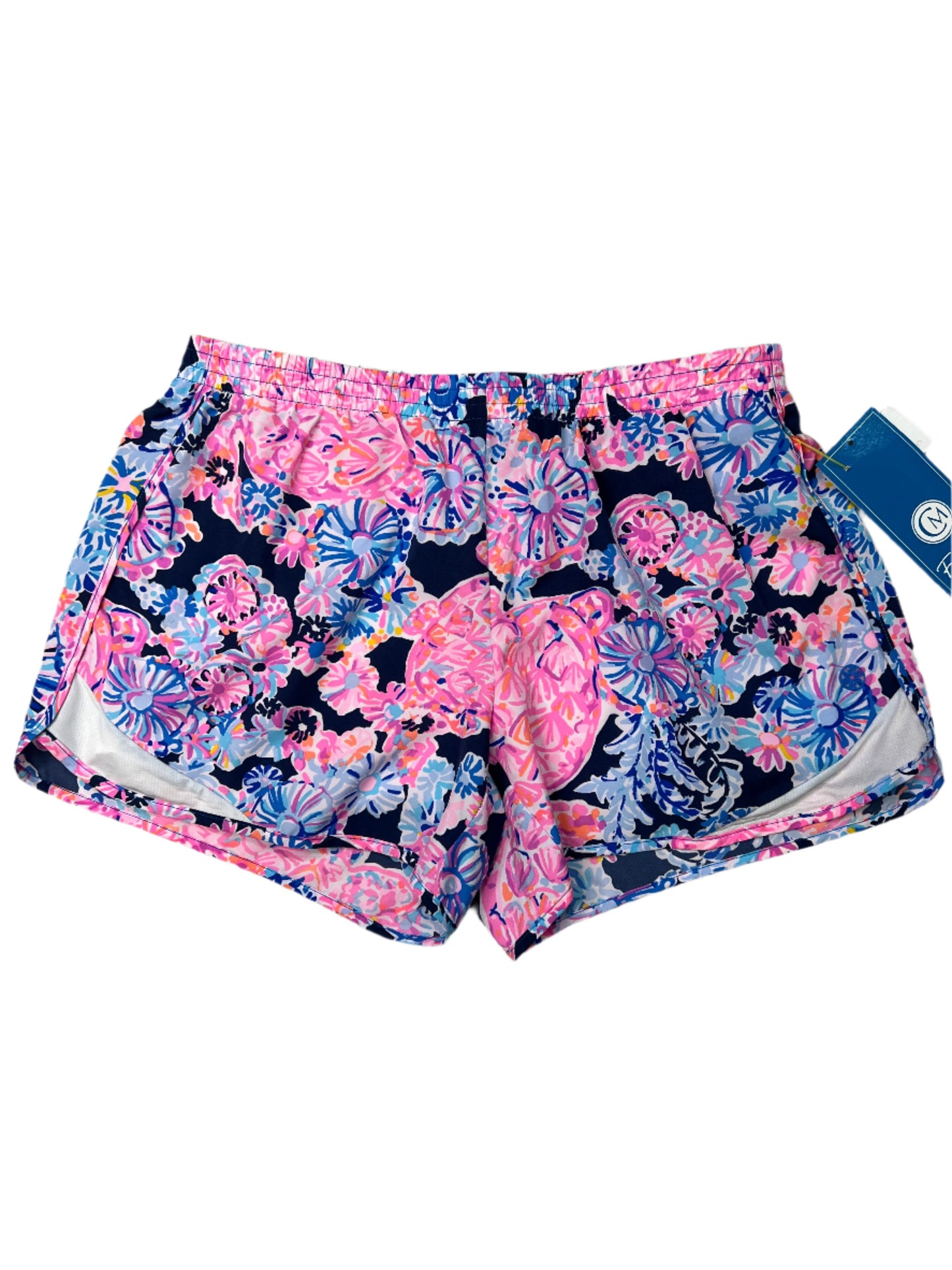 Athletic Shorts By Lilly Pulitzer In Pink Blue, Size: M