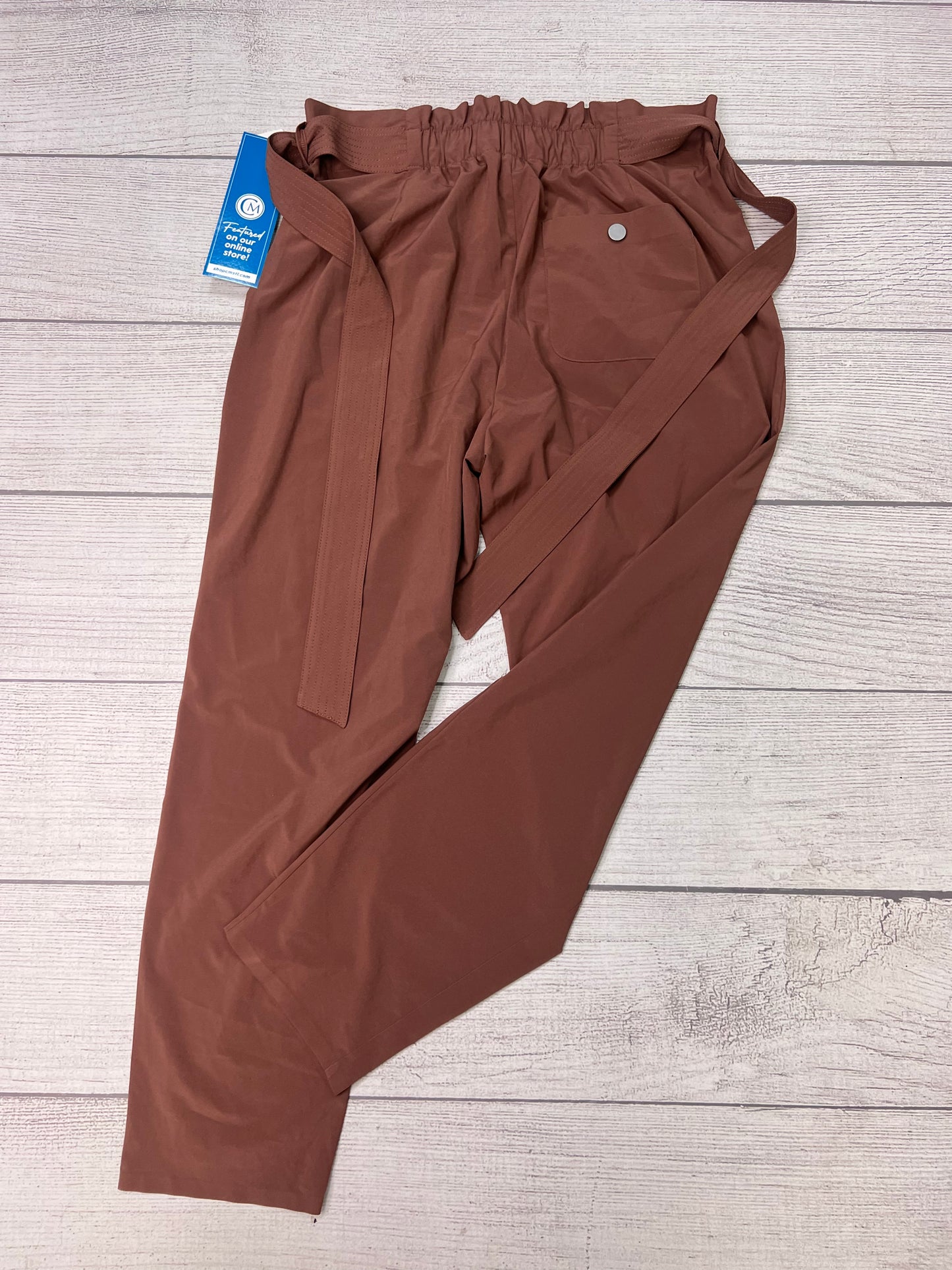 Athletic Pants By Athleta In Rust, Size: M