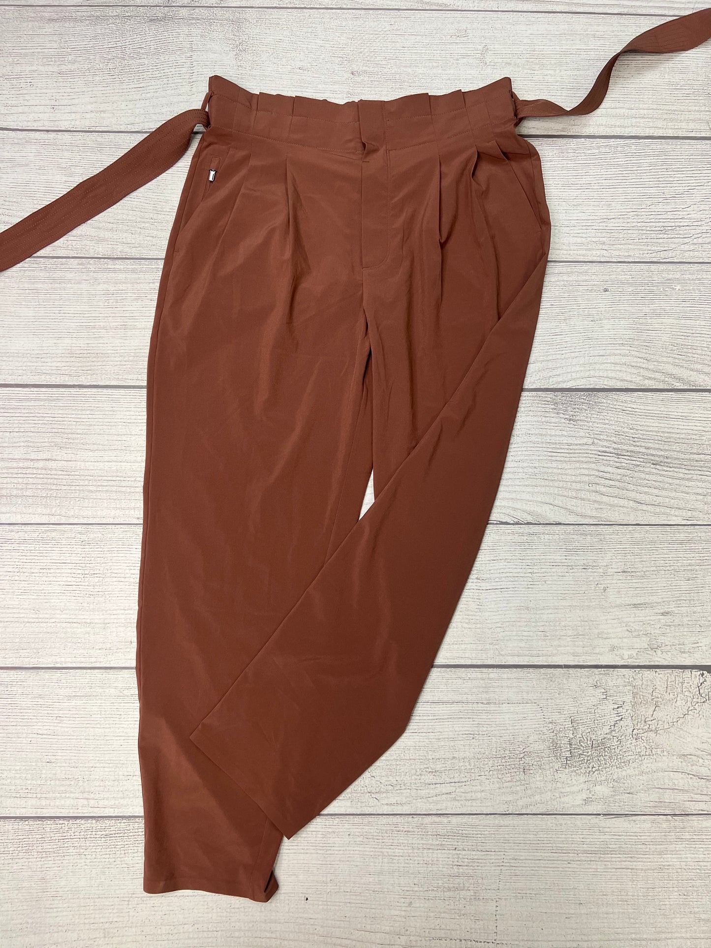 Athletic Pants By Athleta In Rust, Size: M