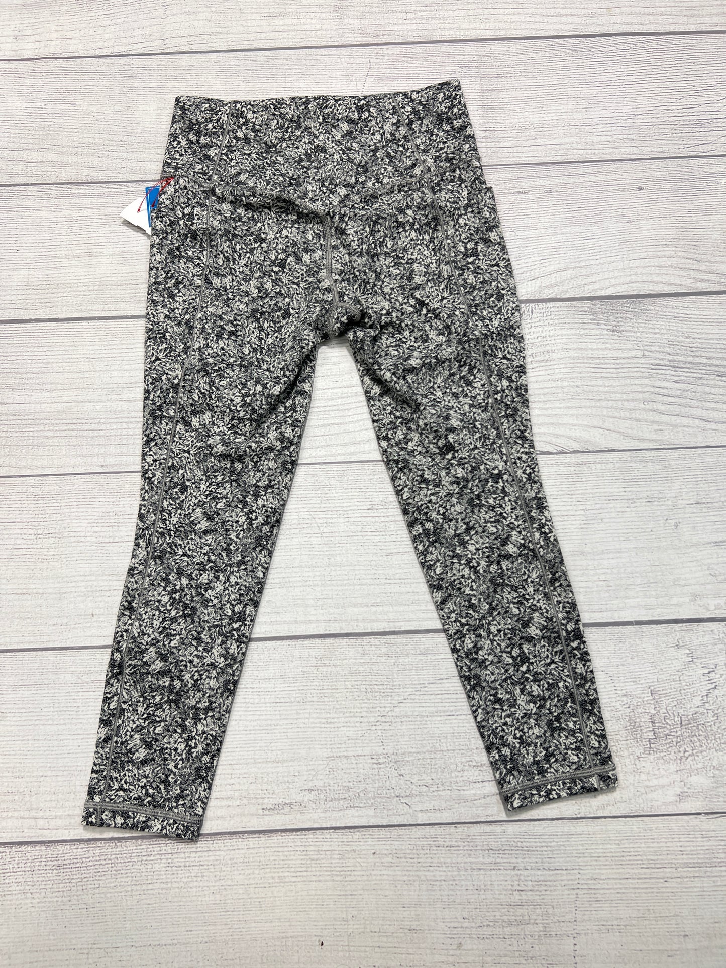 Athletic Leggings By Athleta In Black & White, Size: S