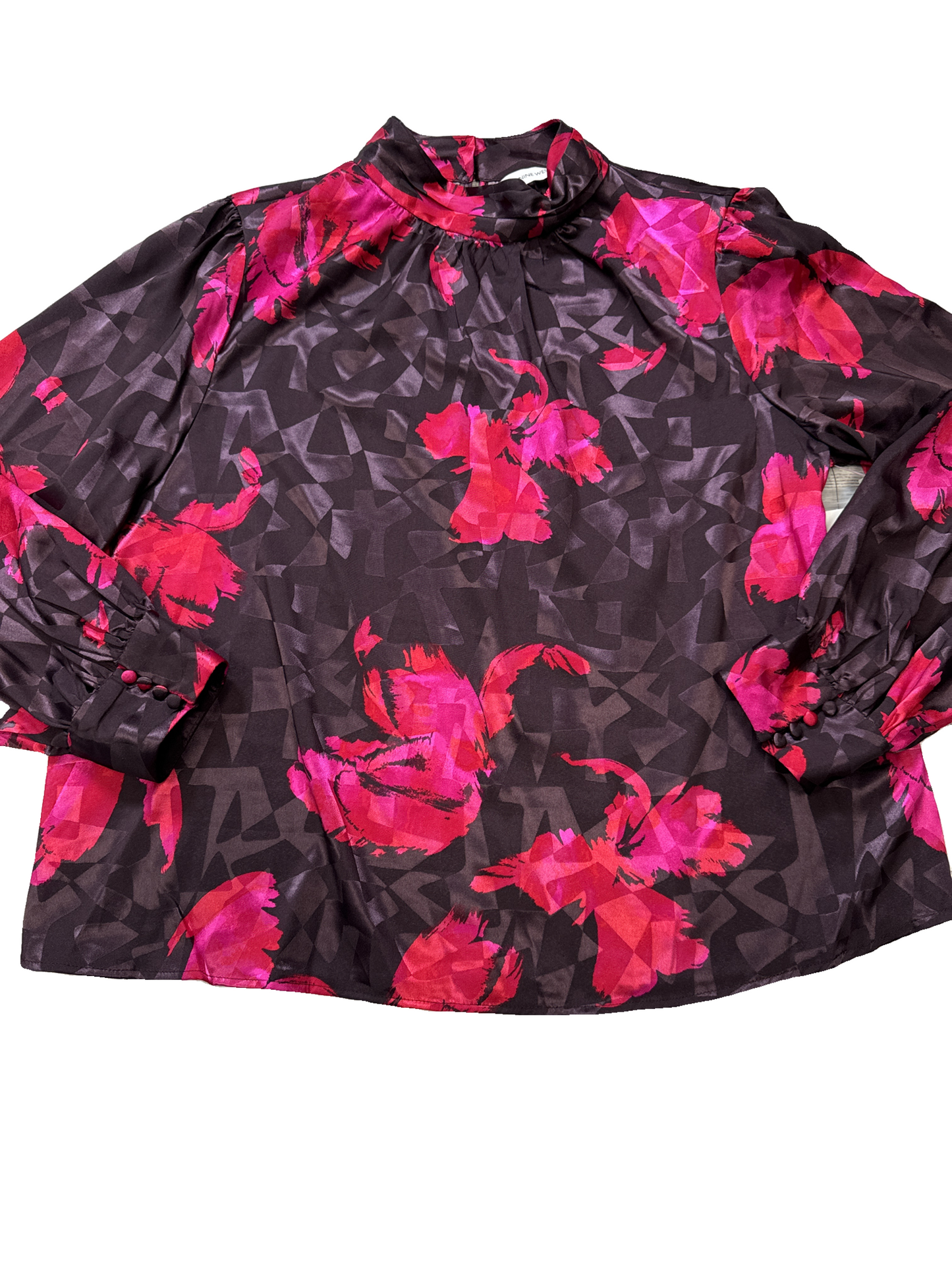 Top Long Sleeve By Nine West Apparel In Purple, Size: Xl