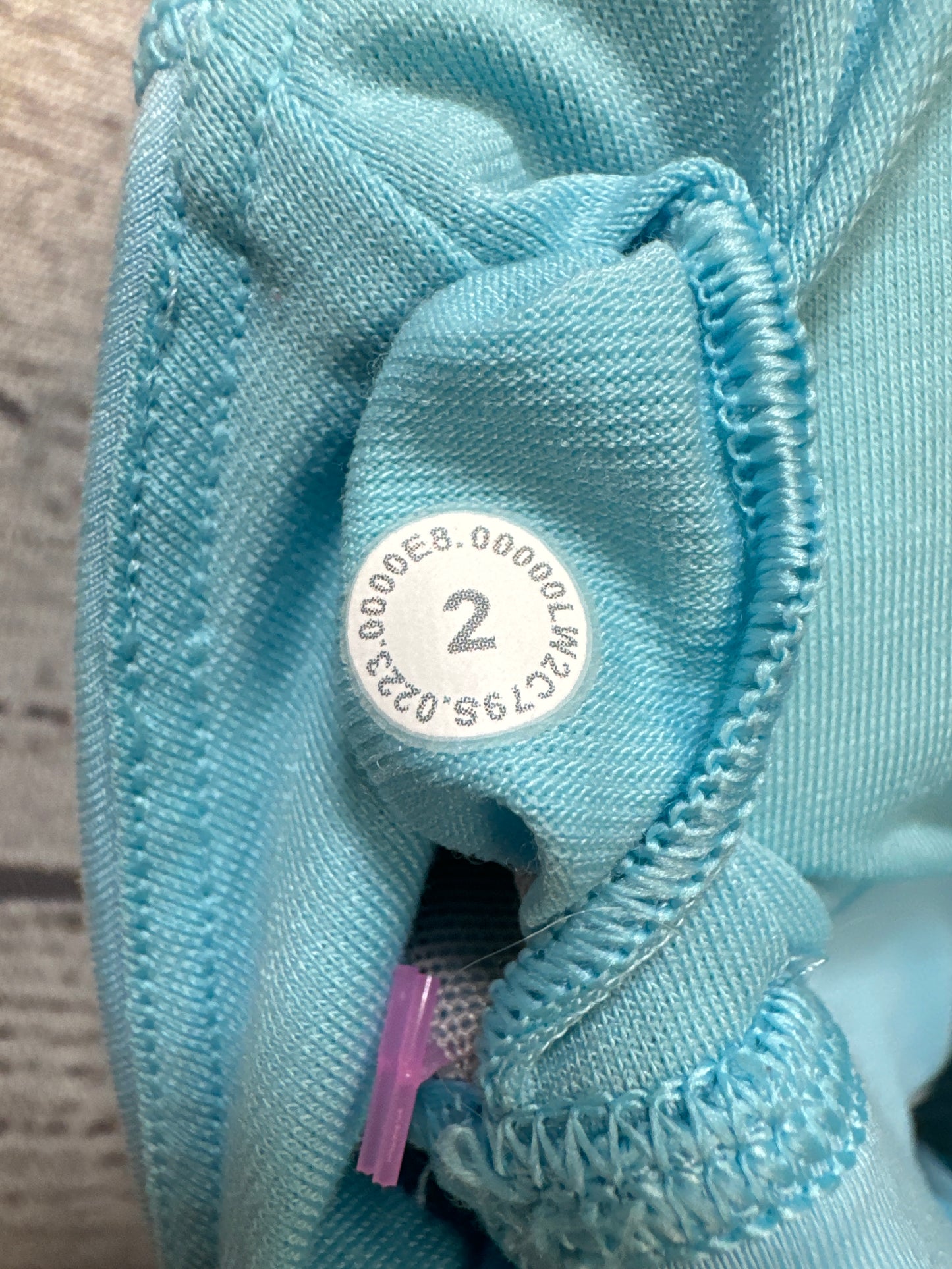 Athletic Bra By Lululemon In Blue, Size: Xs