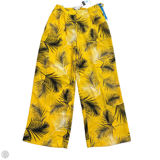 Pants Wide Leg By Primark In Yellow, Size: 6