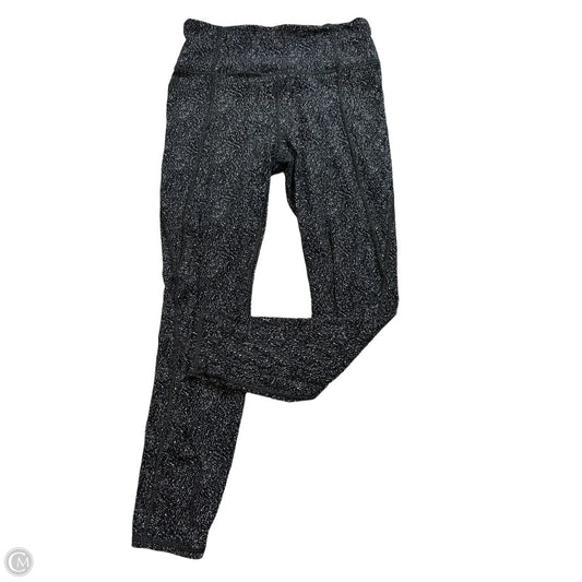 Athletic Leggings By Athleta In Black & White, Size: M