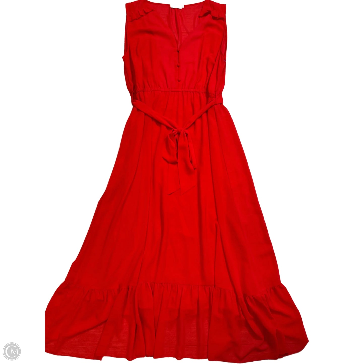 Dress Casual Maxi By Molly Bracken In Red, Size: Xl