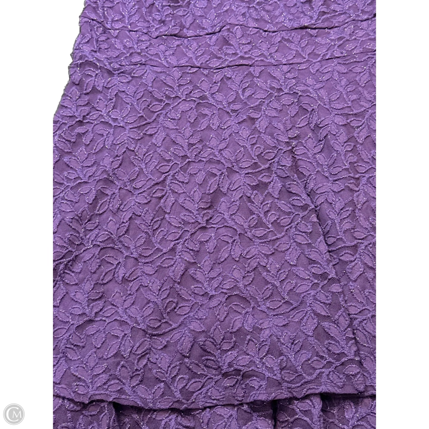 New! Dress Party Short By Emerald Sundae In Purple, Size: 2x