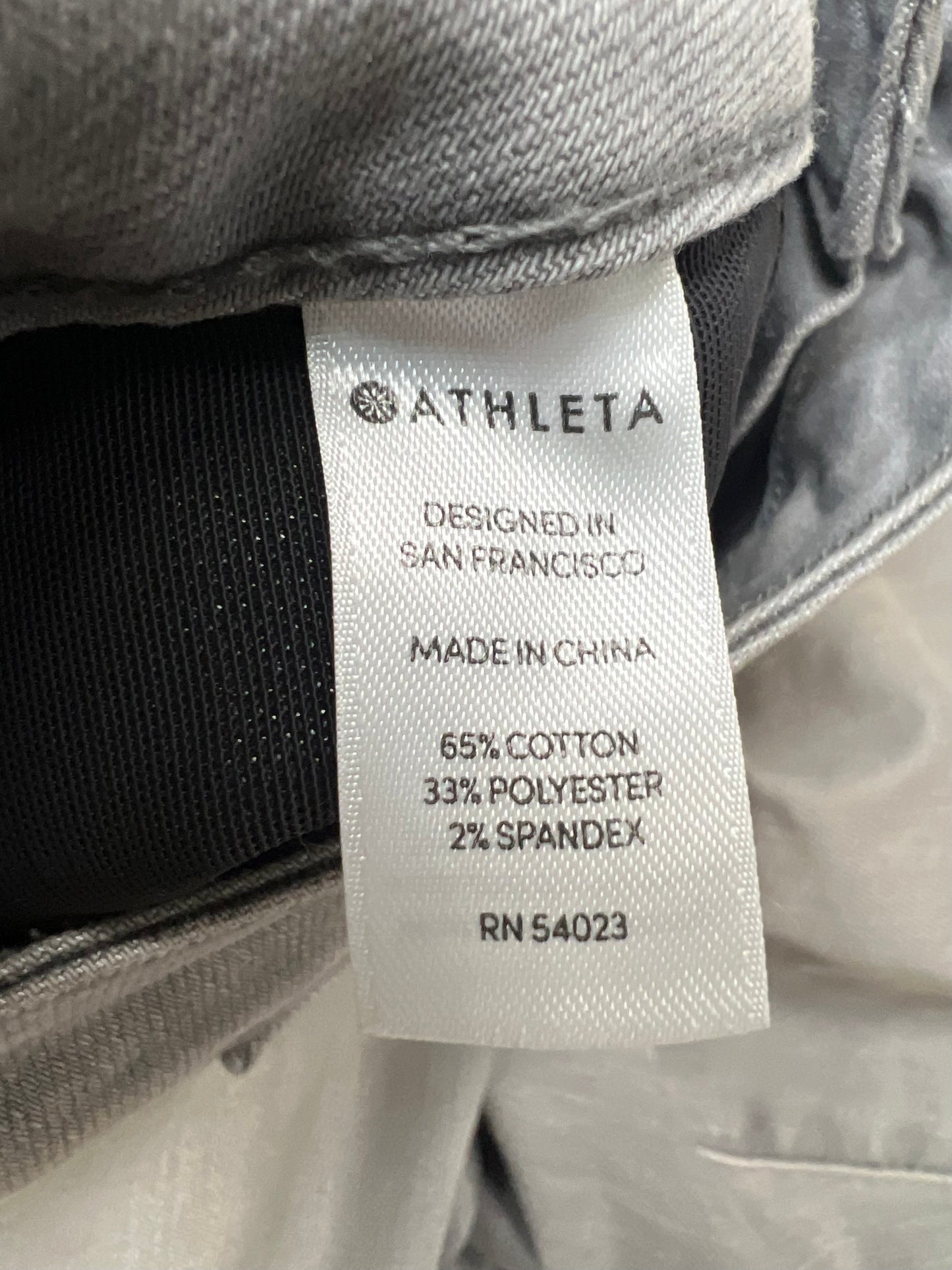 Grey Jeans Skinny Athleta, Size 8