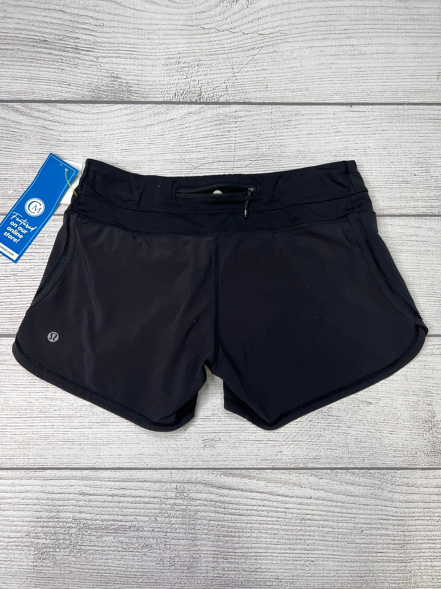 Athletic Shorts By Lululemon In Black, Size: 6