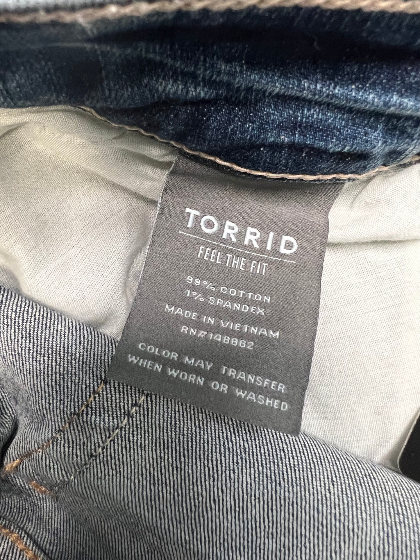 Jeans Boot Cut By Torrid In Denim, Size: 3x