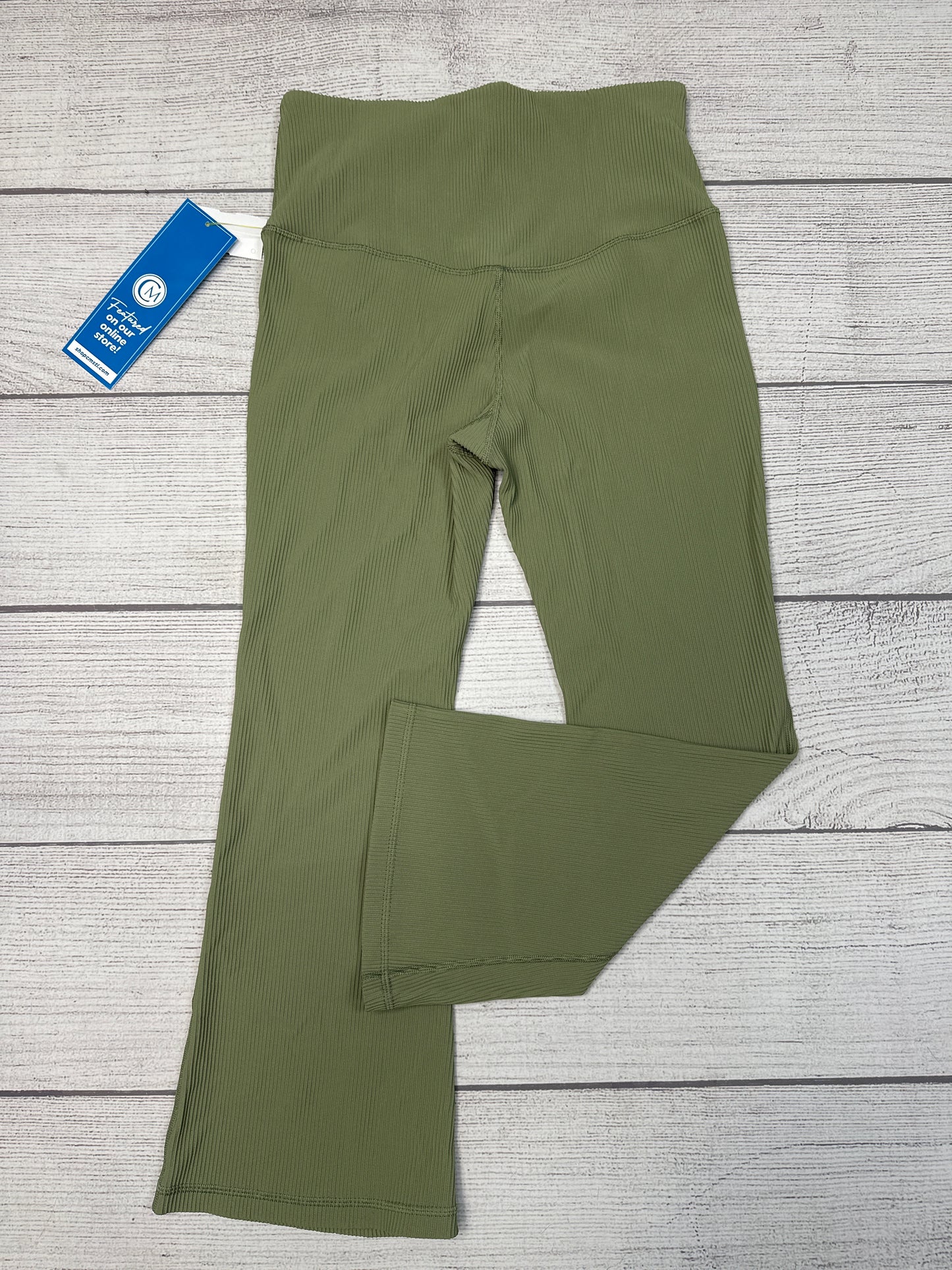 Athletic Leggings By Athleta In Green, Size: M