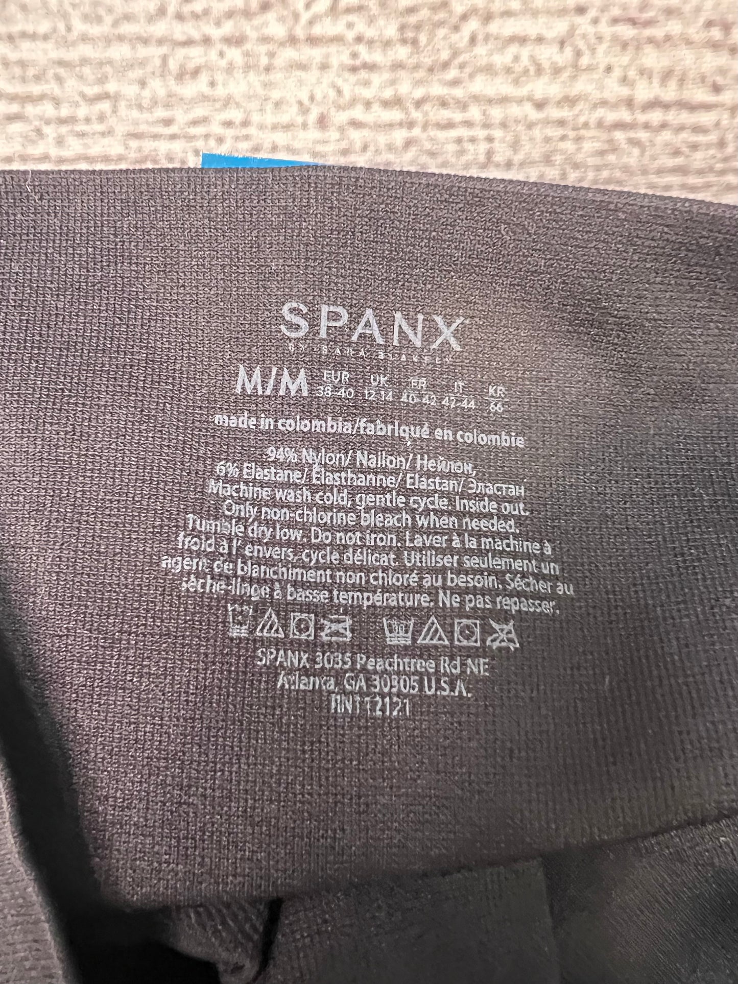 Leggings By Spanx In Black, Size: M