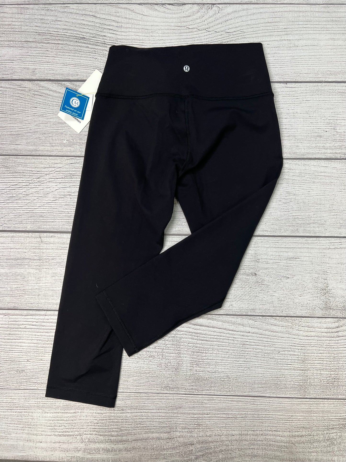 Athletic Leggings By Lululemon In Black, Size: 10