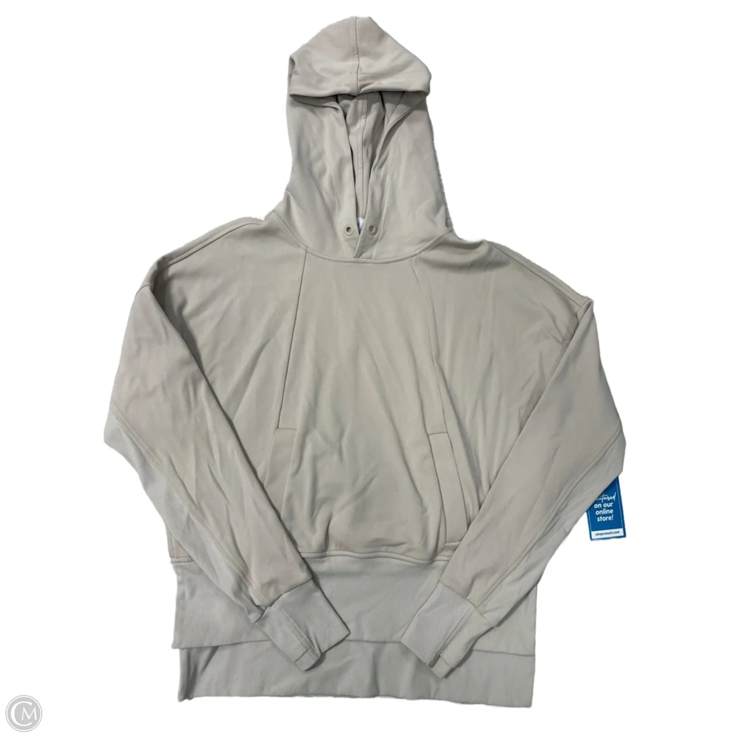 Athletic Sweatshirt Hoodie By Athleta In Tan, Size: Xs