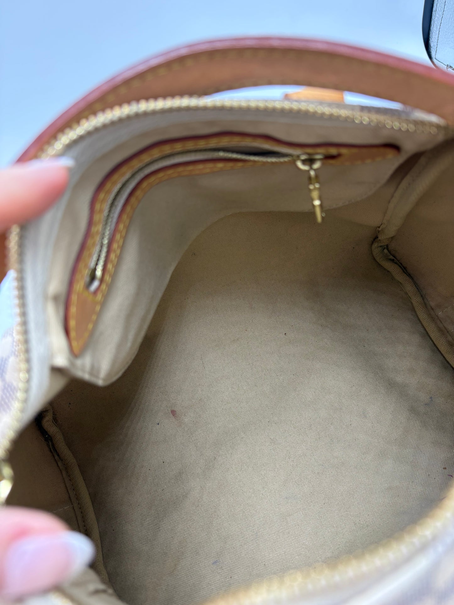 Louis Vuitton Speedy 25 Azur Luxury Handbag