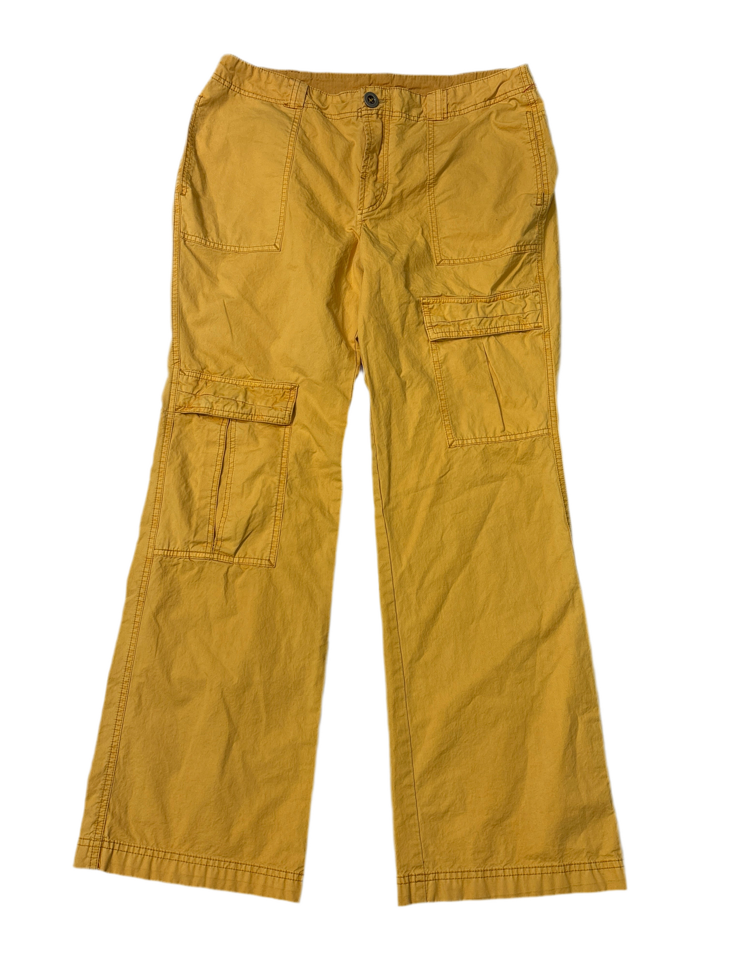 Pants Cargo & Utility By Free People In Yellow, Size: 10