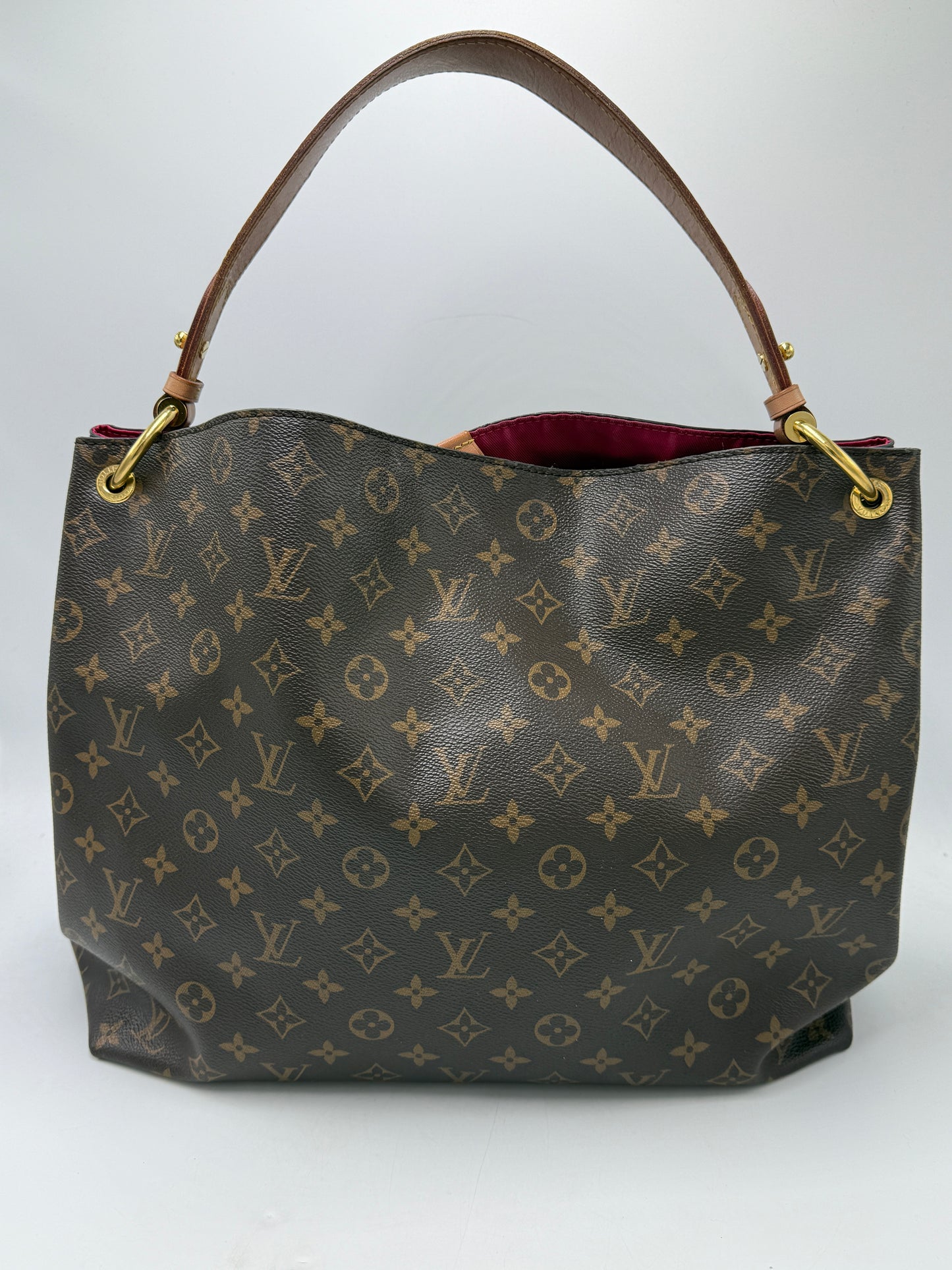 Louis Vuitton Graceful Pivione MM Luxury Handbag