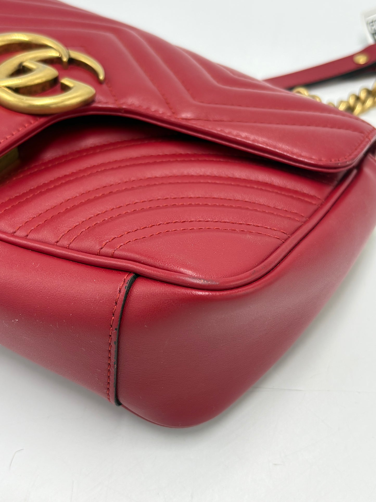 Gucci GG Marmont Flap Designer Handbag