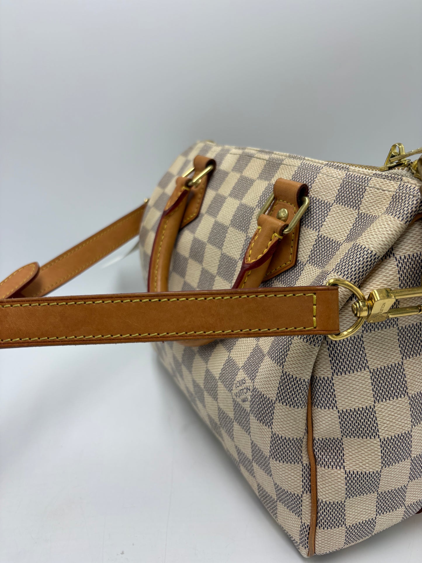 Louis Vuitton Speedy 25 Azur Luxury Handbag