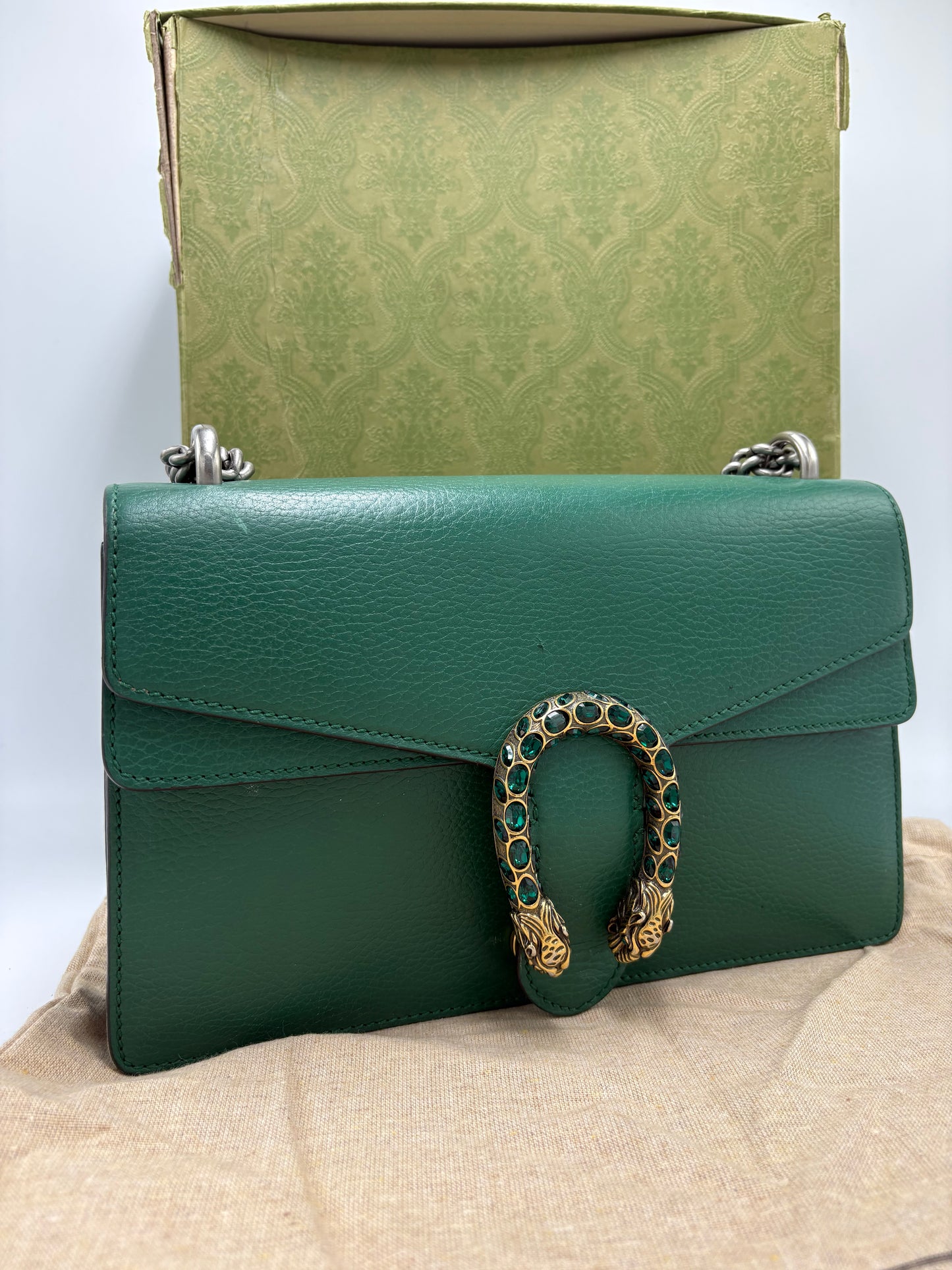 Gucci Dionysus Medium Leather Luxury Handbag