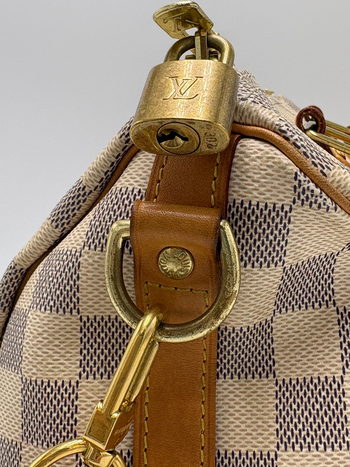 Louis Vuitton Speedy 25 Azur Luxury Handbag
