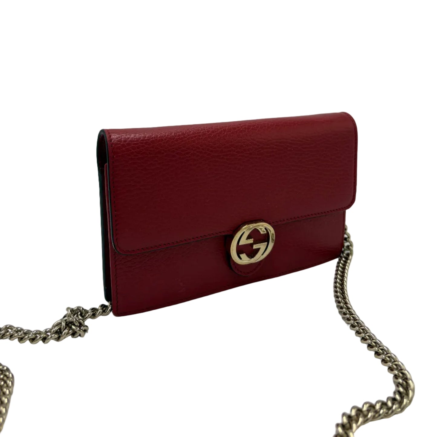 Gucci Interlocking G Chain Luxury Wallet Handbag
