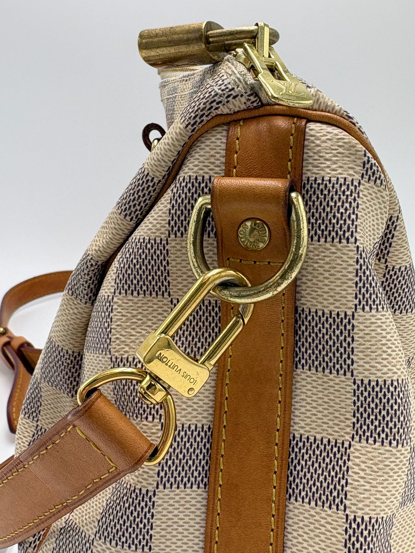 Louis Vuitton Speedy 25 Azur Luxury Handbag