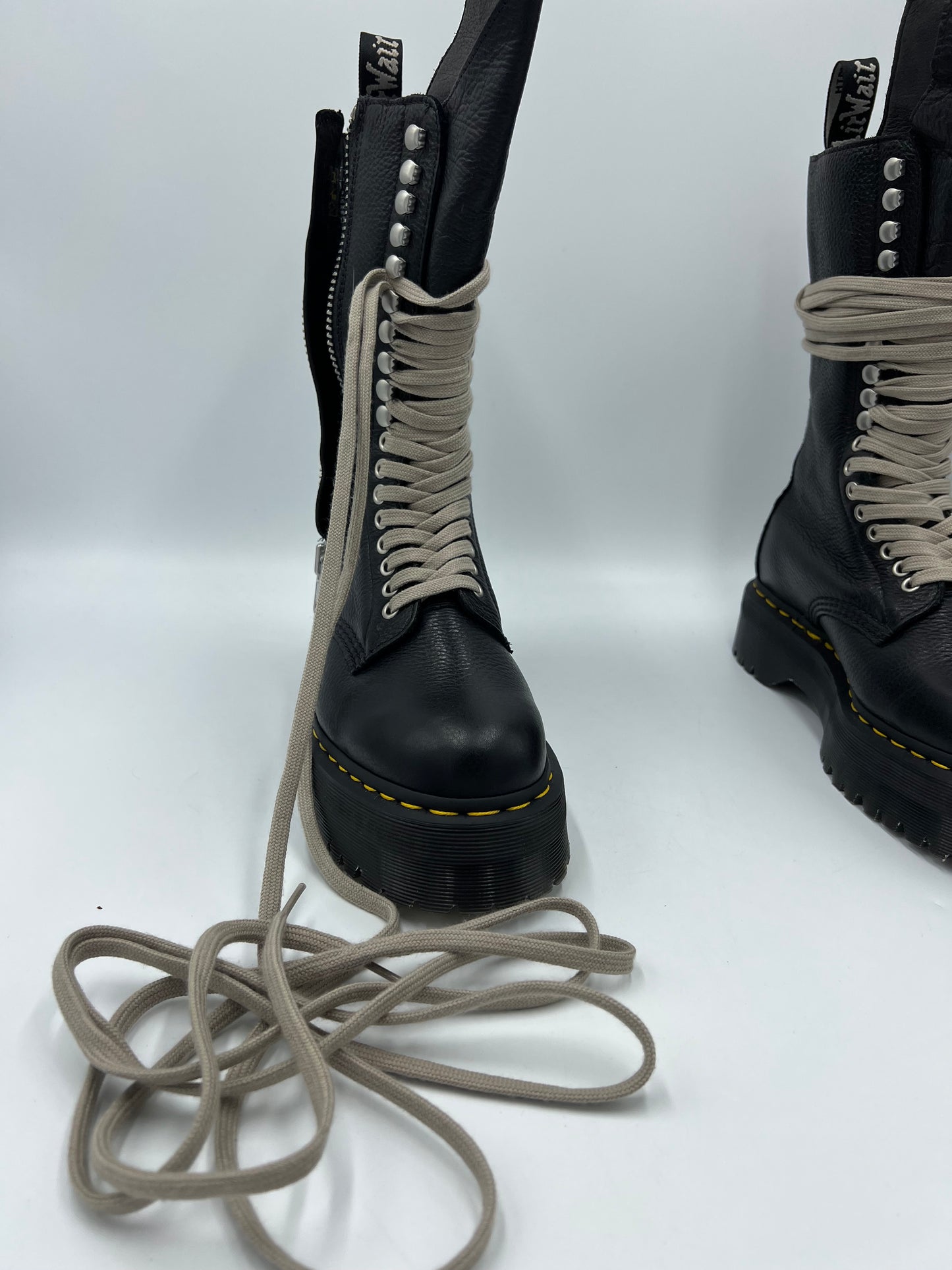 Rick Owens ft. Doc Martins Boots   Size: 8