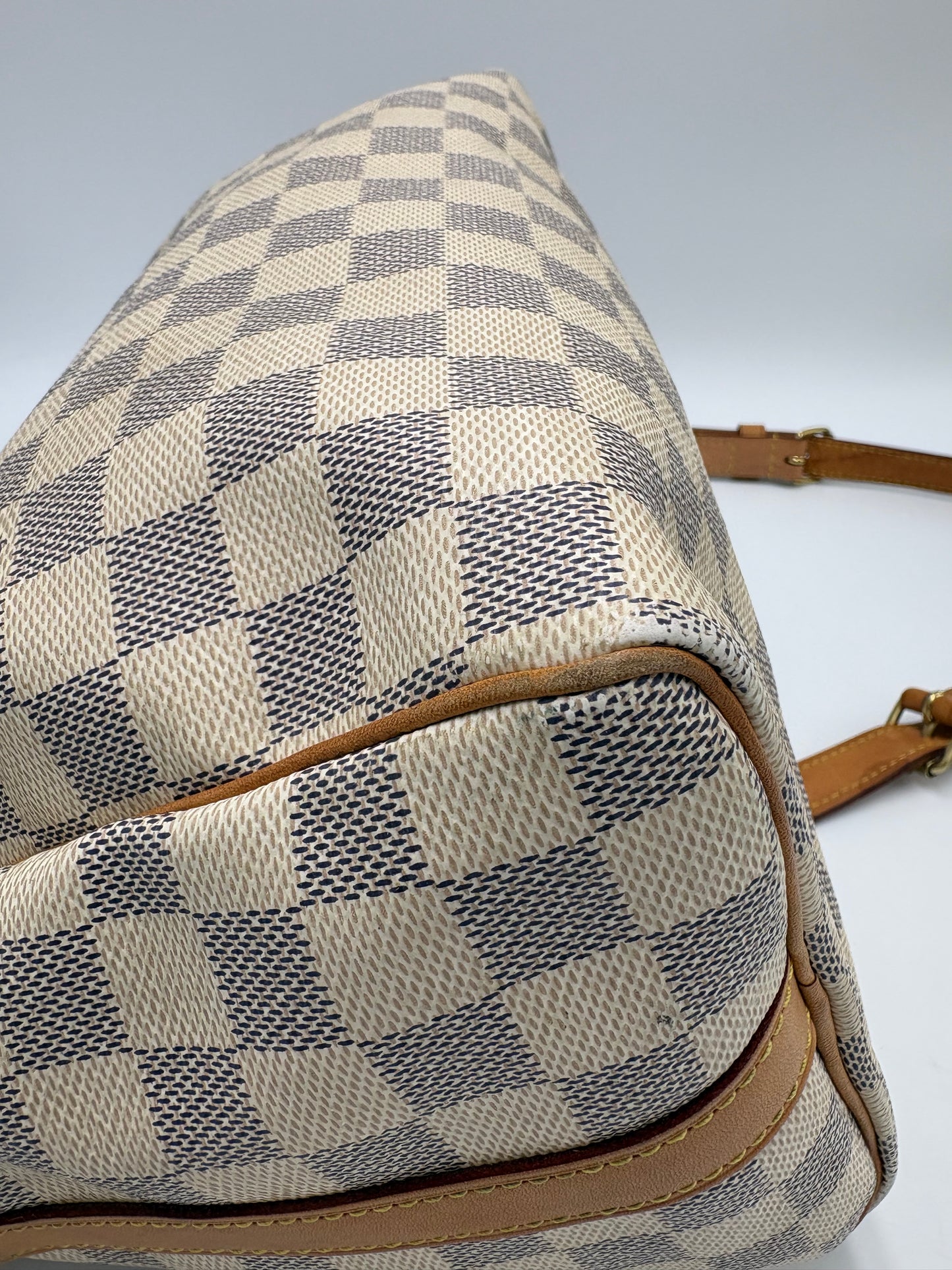 Louis Vuitton Speedy 25 Azur Luxury Handbag