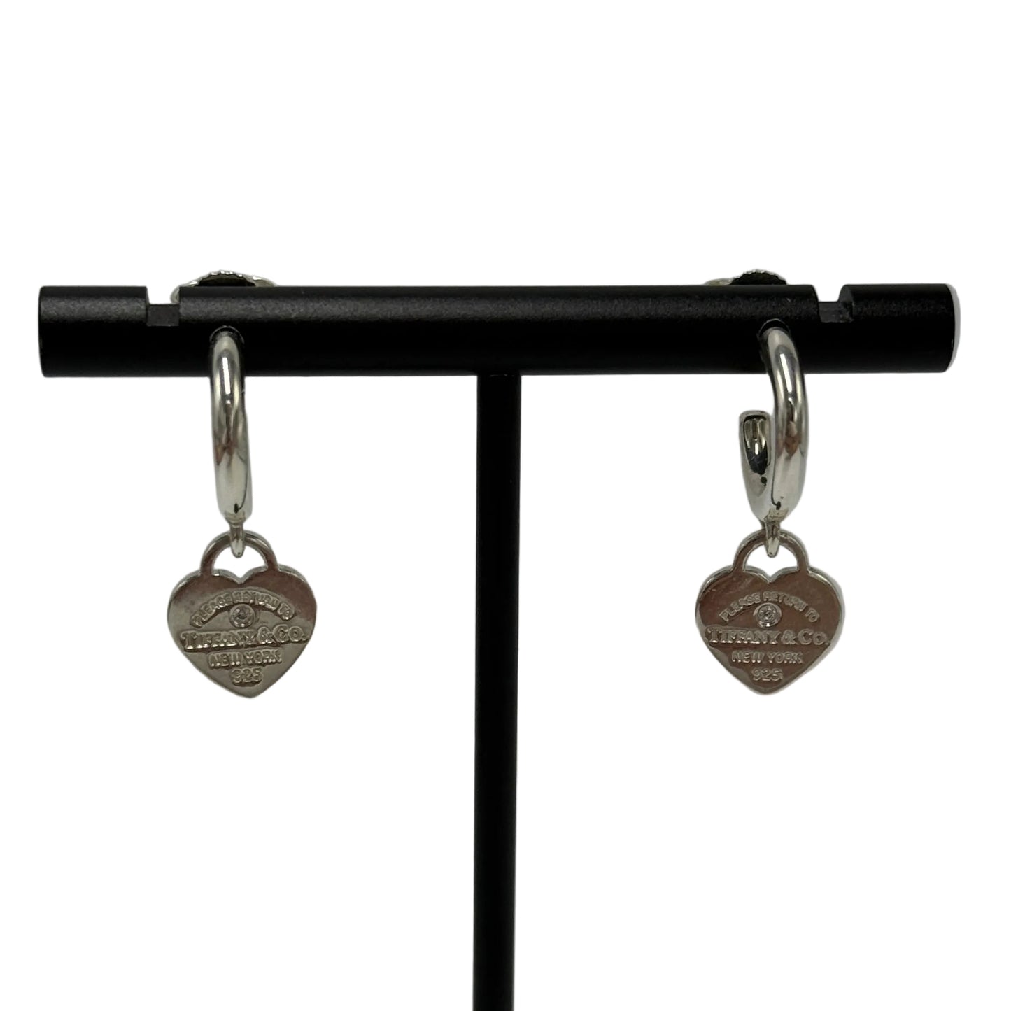 Tiffany & Company Return To Tiffany Heart Diamond Luxury Earrings