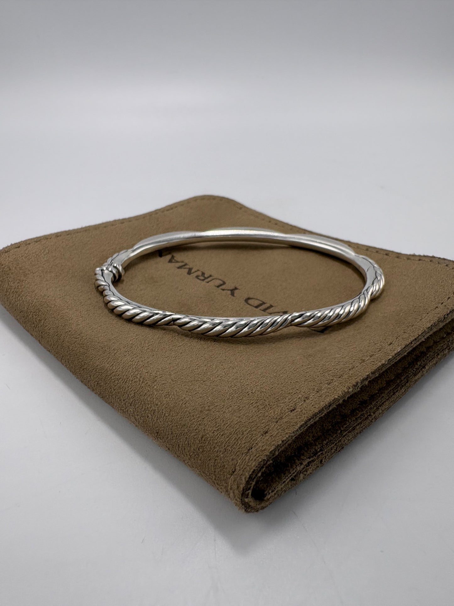 David Yurman Tides 3 Station Diamond Luxury Bracelet