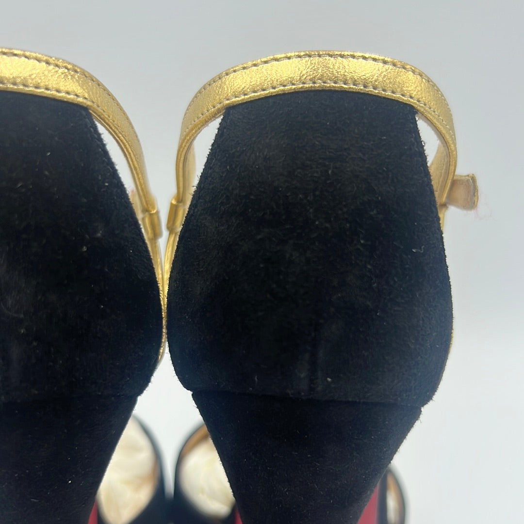 LIKE NEW! Christian Louboutin Glennalta Luxury Designer Heels, Size: 5