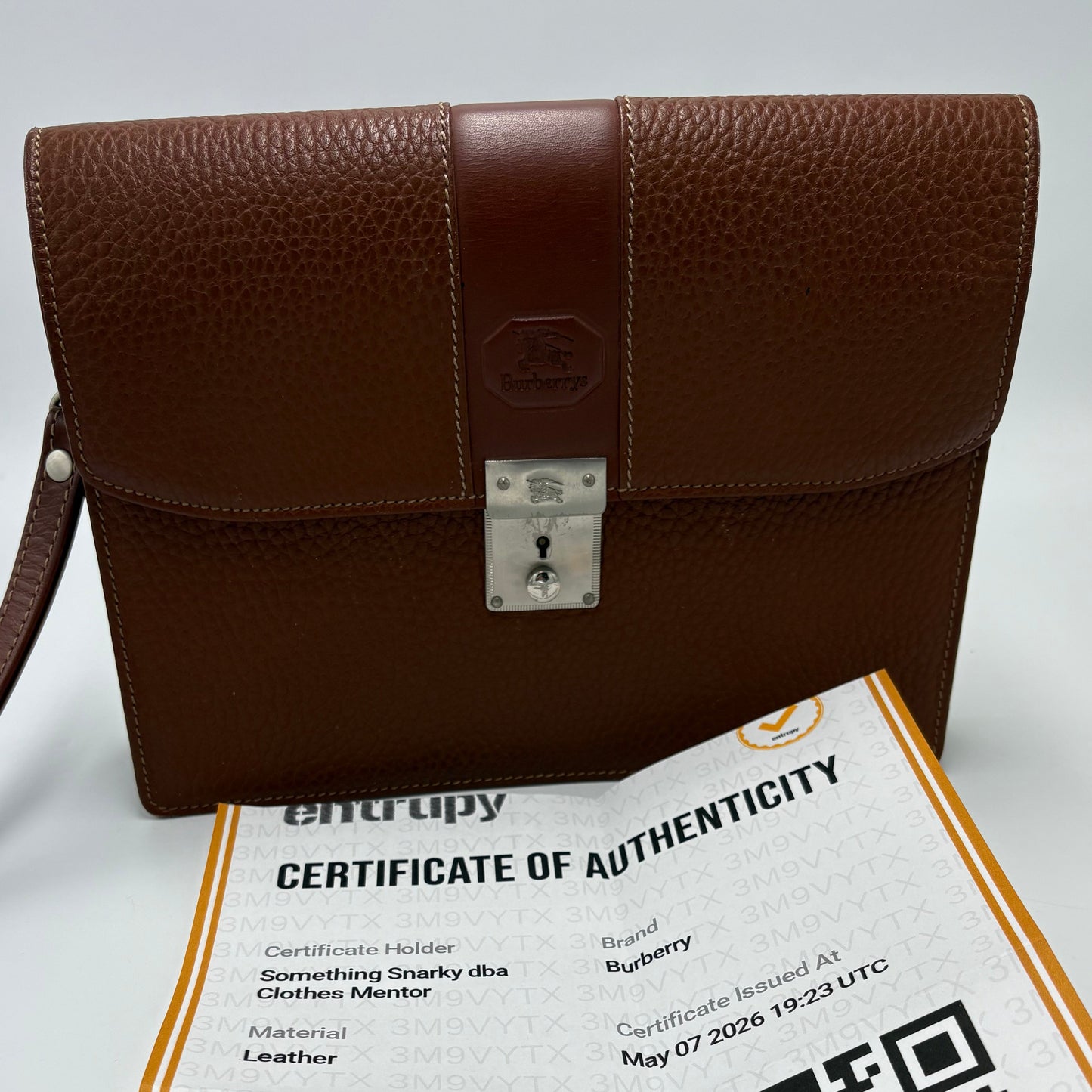 Burberry London Luxury Clutch / Wristlet