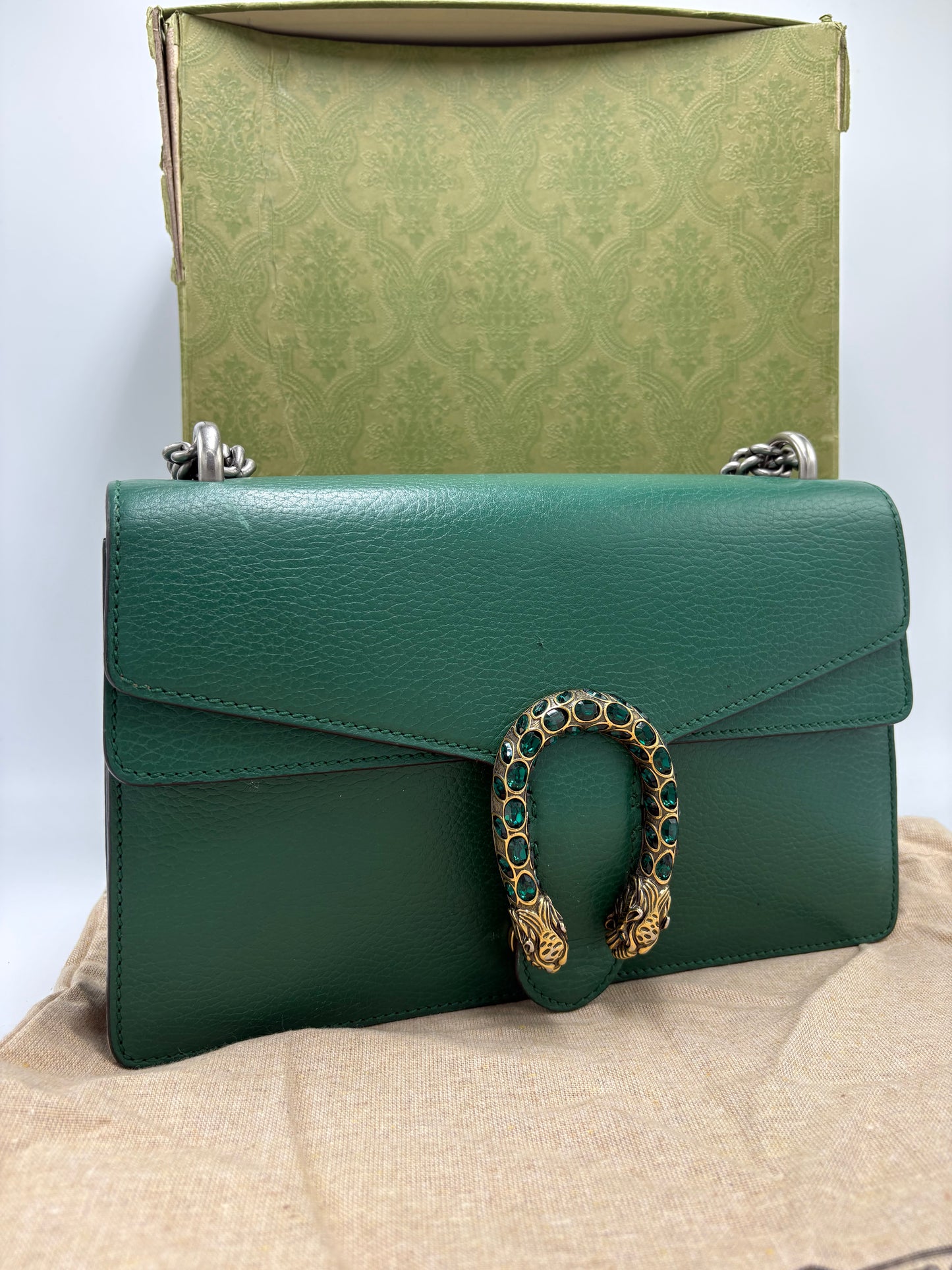 Gucci Dionysus Medium Leather Luxury Handbag