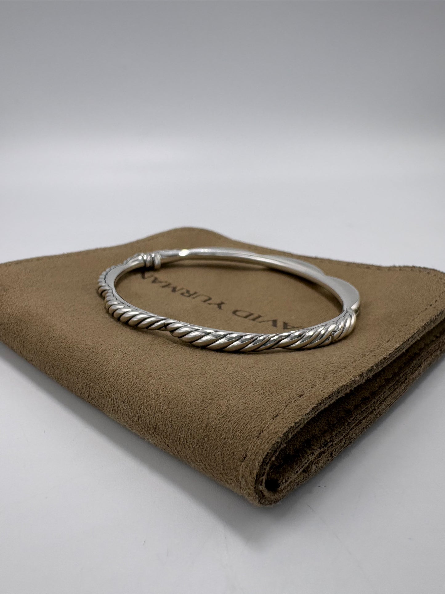 David Yurman Tides 3 Station Diamond Luxury Bracelet