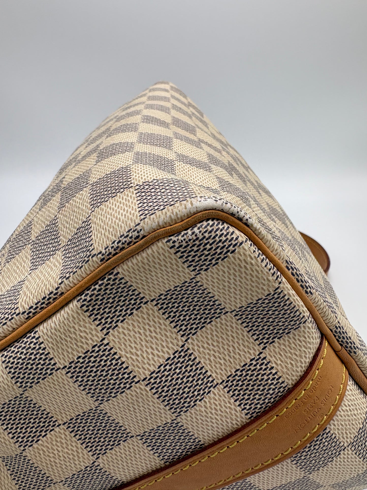 Louis Vuitton Speedy 25 Azur Luxury Handbag