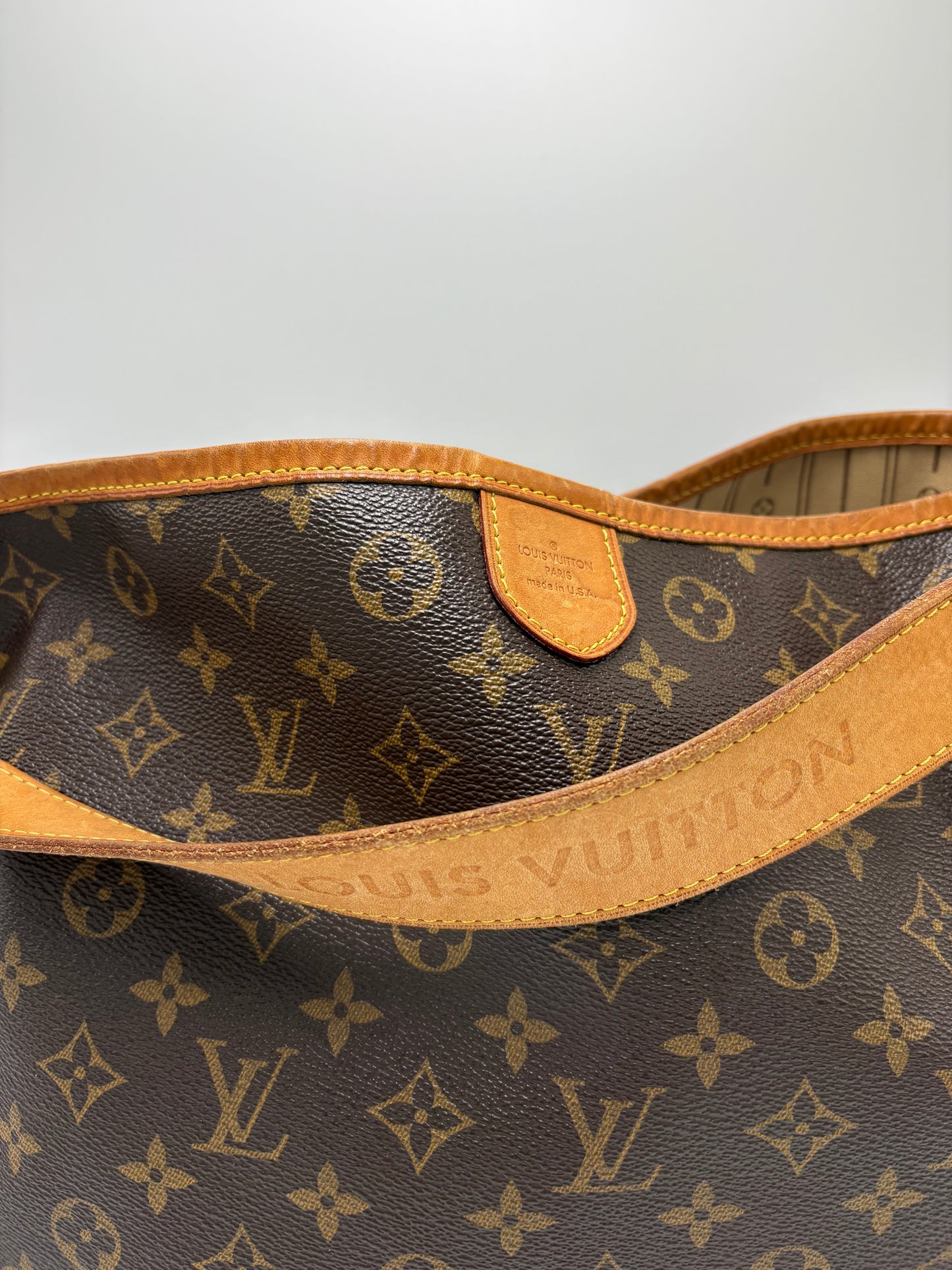 Louis Vuitton Delightful MM Hobo Luxury Handbag