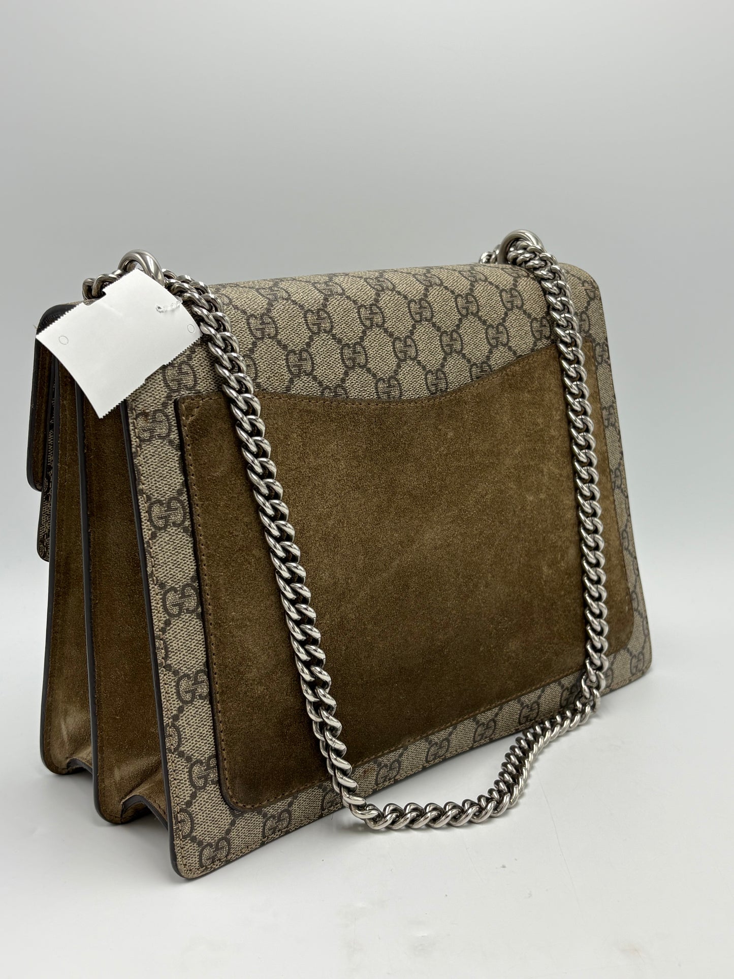 Gucci Dionysus GG Supreme Large Luxury Handbag