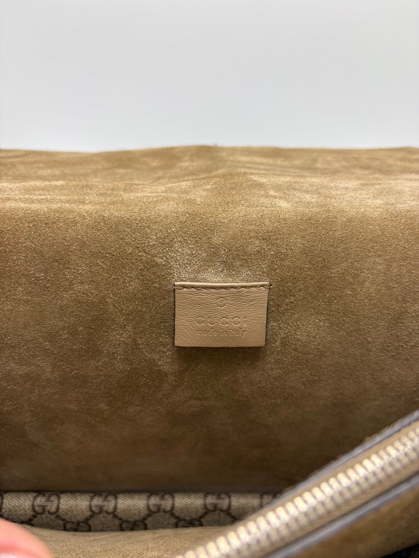 Gucci Dionysus GG Supreme Large Luxury Handbag