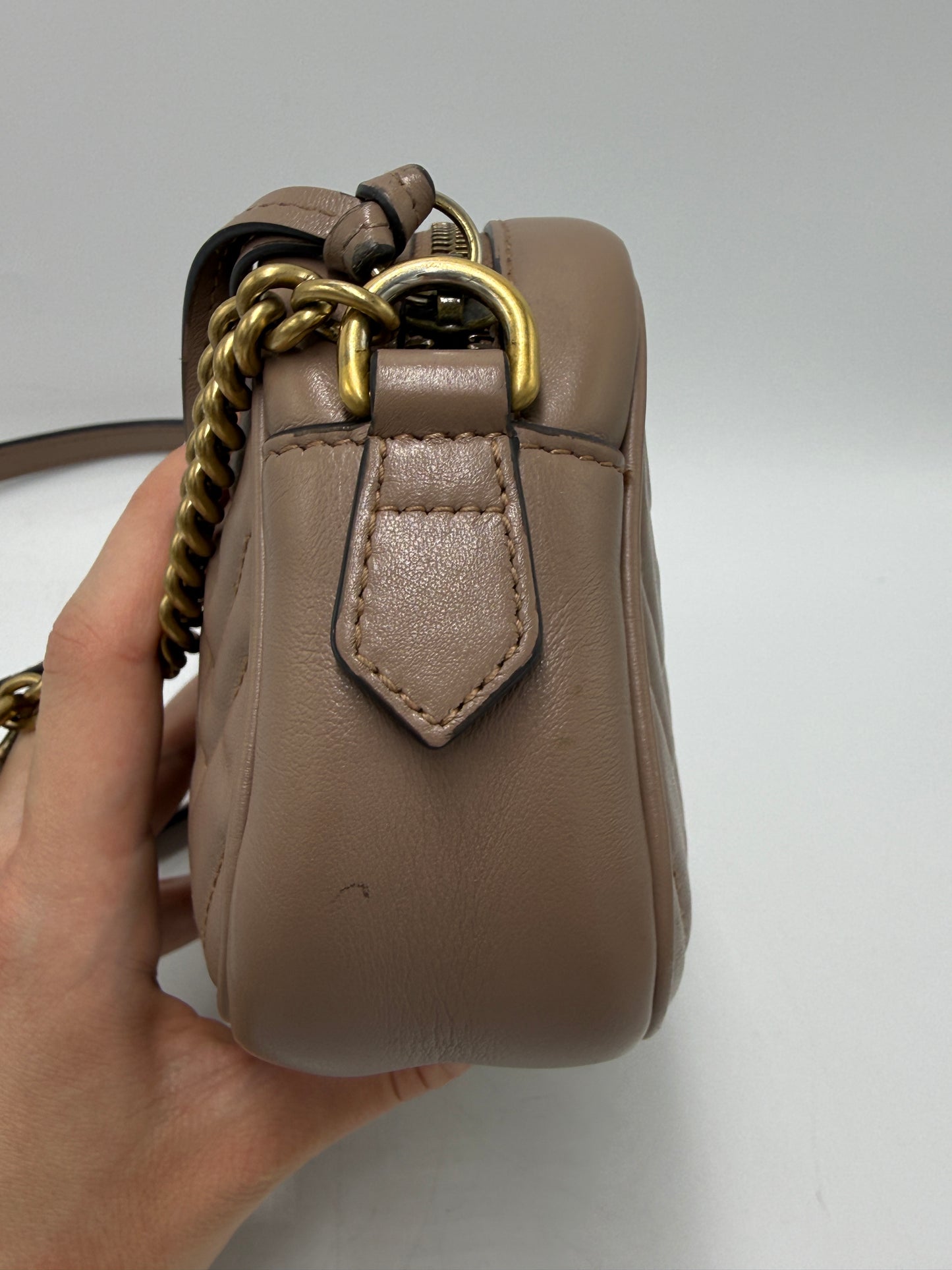 Gucci Marmont Crossbody Mini Luxury Designer Handbag