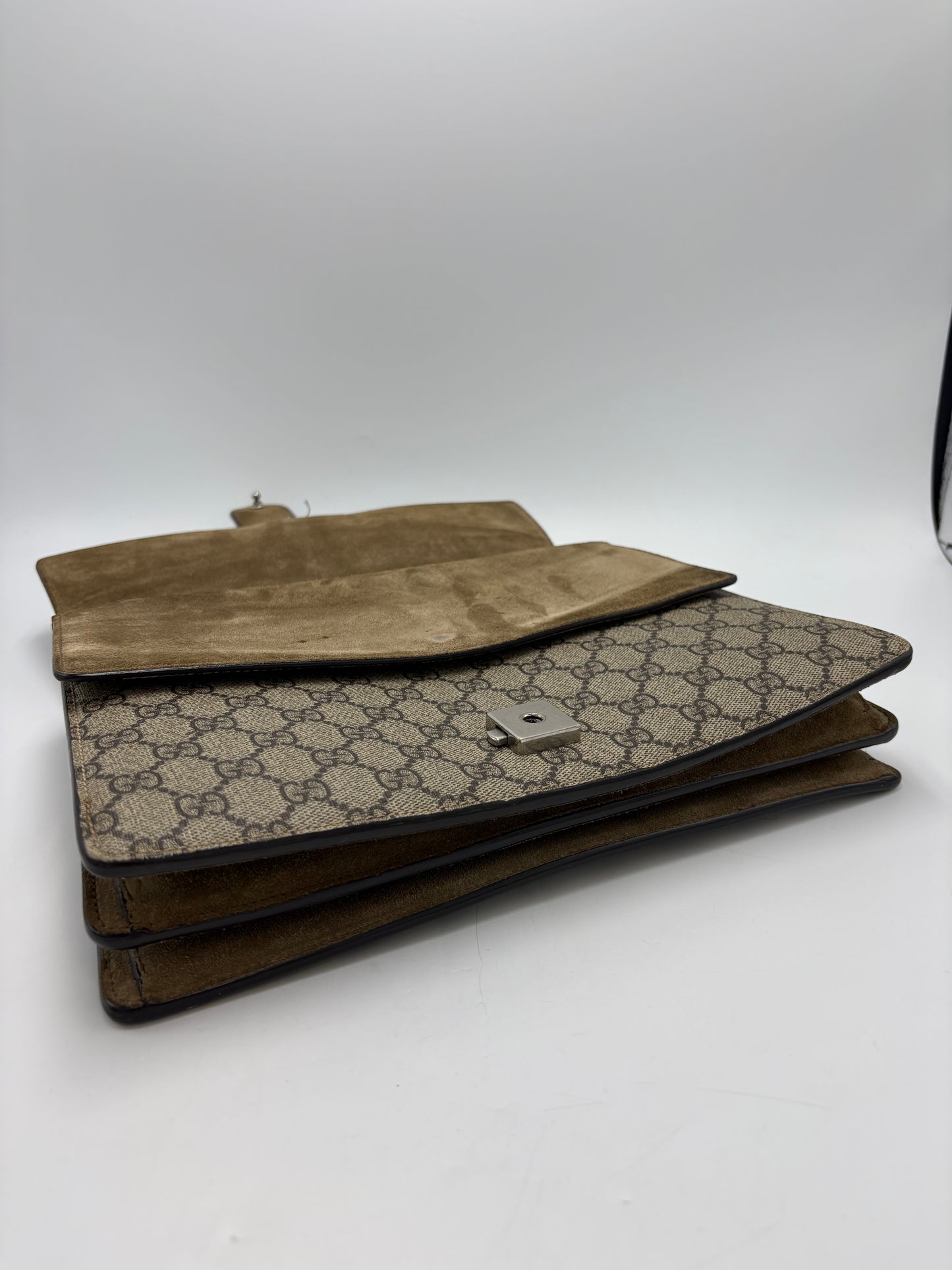 Gucci Dionysus GG Supreme Large Luxury Handbag