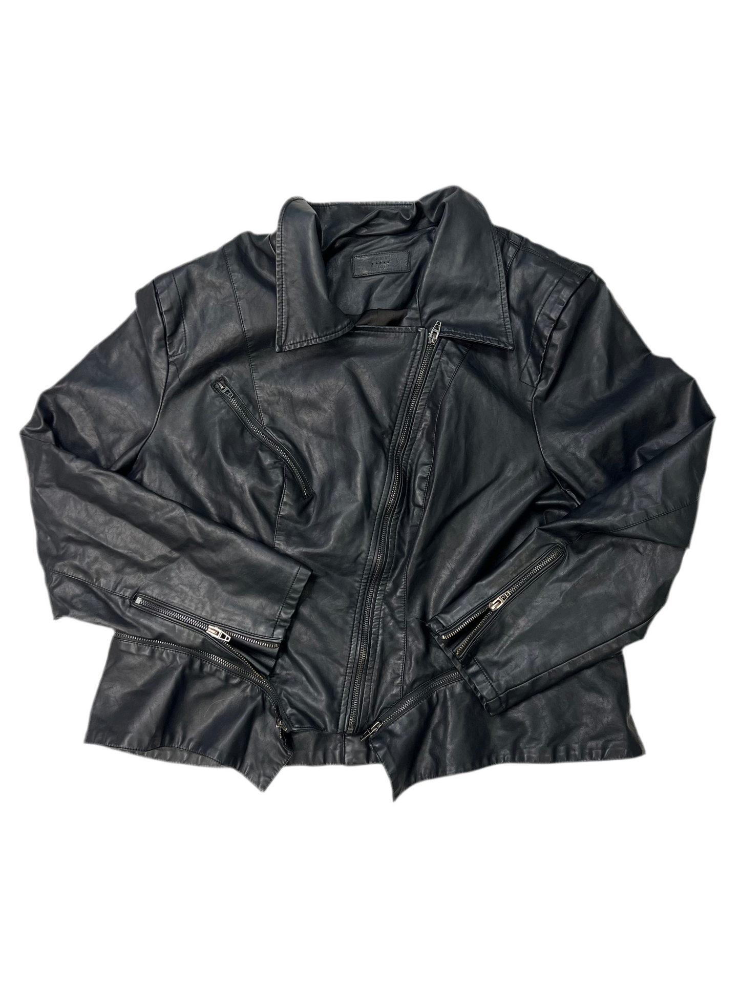 Jacket Leather By Blanknyc In Black, Size: 3x